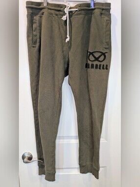 Farrell Originals Men’s XL Olive Green Logo Jogger Sweatpants